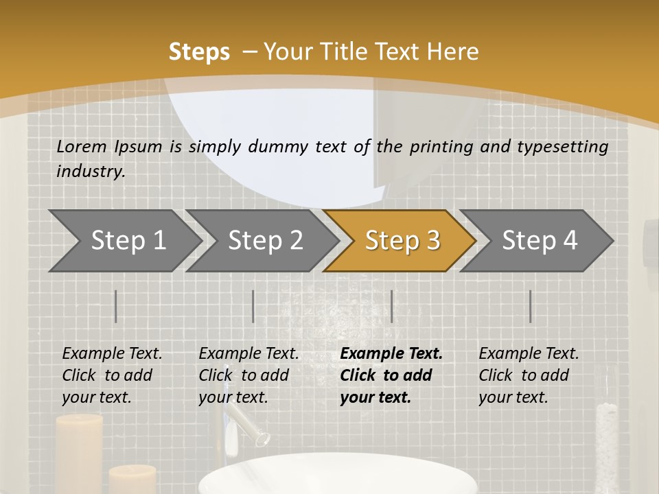 Architecture Furniture Living PowerPoint Template