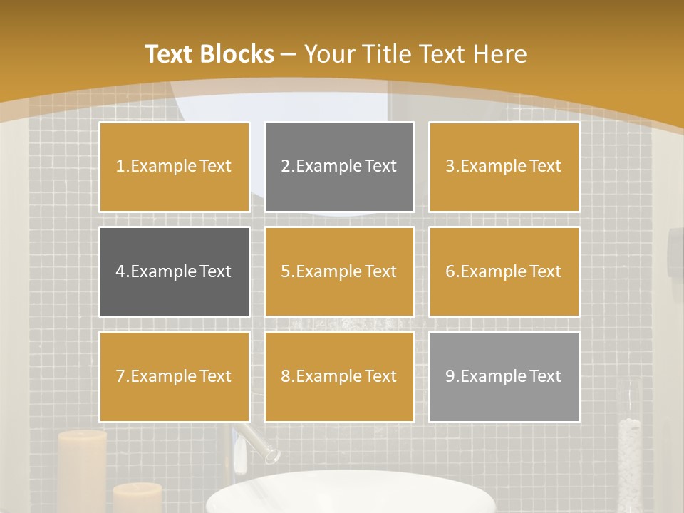 Architecture Furniture Living PowerPoint Template