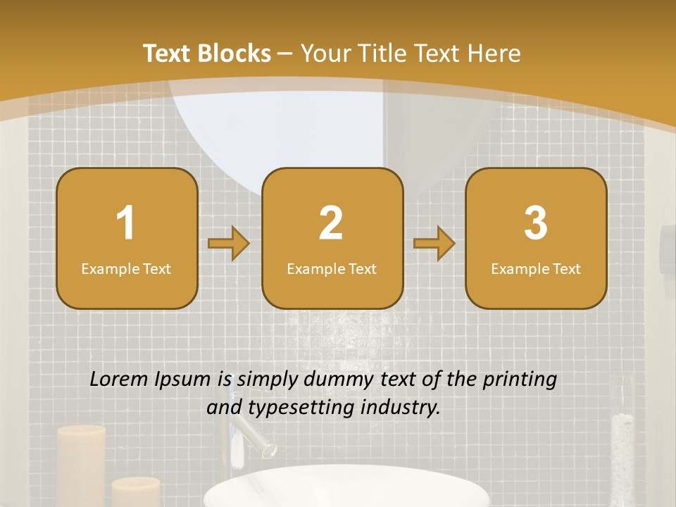 Architecture Furniture Living PowerPoint Template