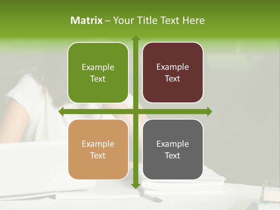 Computer Black Laptop PowerPoint Template