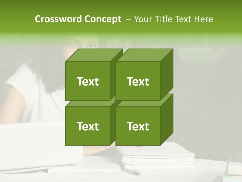 Computer Black Laptop PowerPoint Template