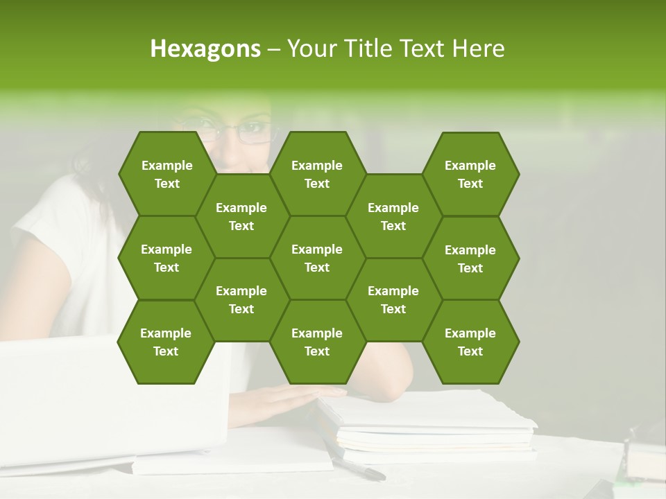 Computer Black Laptop PowerPoint Template