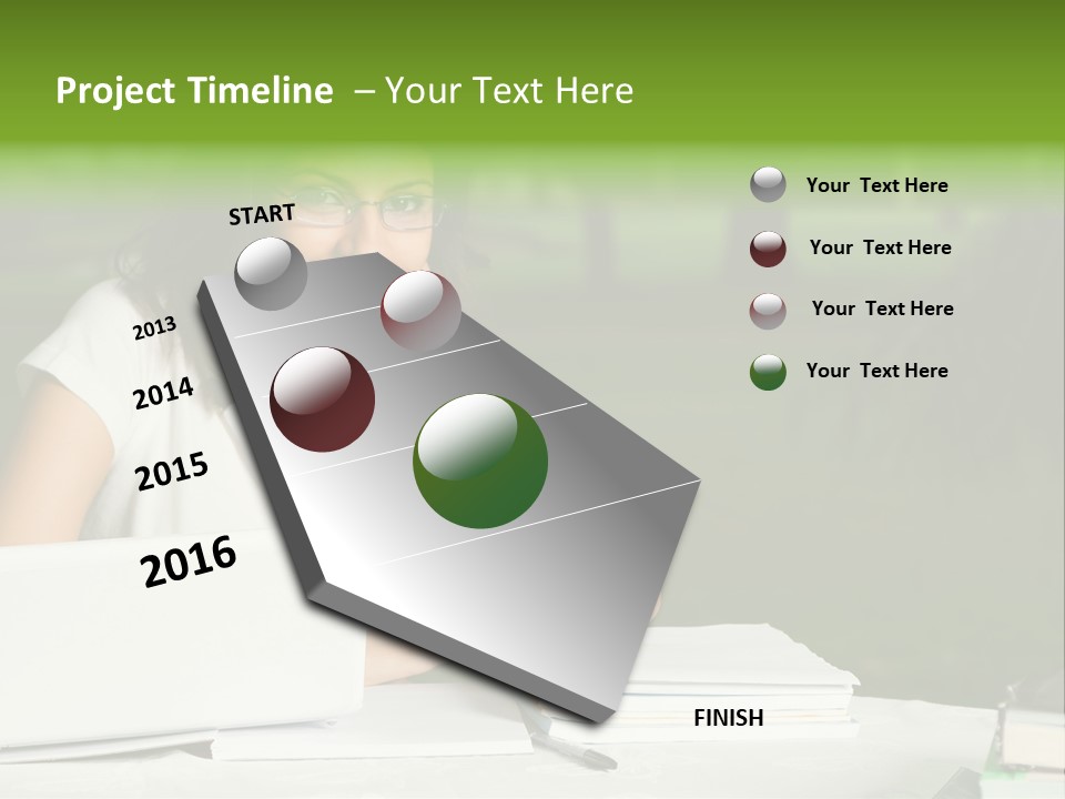 Computer Black Laptop PowerPoint Template