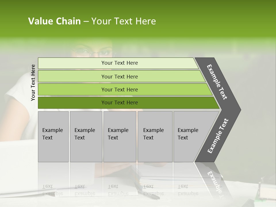 Computer Black Laptop PowerPoint Template