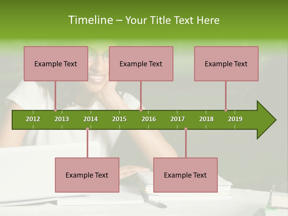 Computer Black Laptop PowerPoint Template