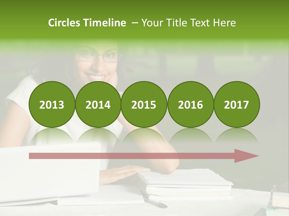 Computer Black Laptop PowerPoint Template