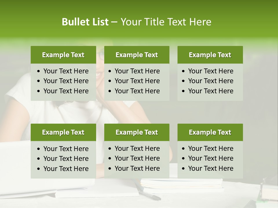 Computer Black Laptop PowerPoint Template