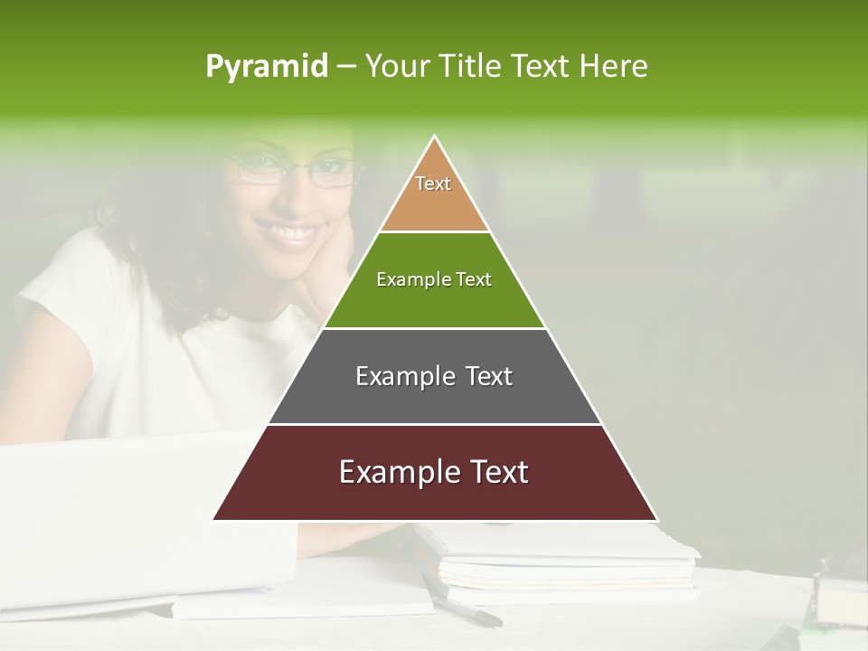 Computer Black Laptop PowerPoint Template