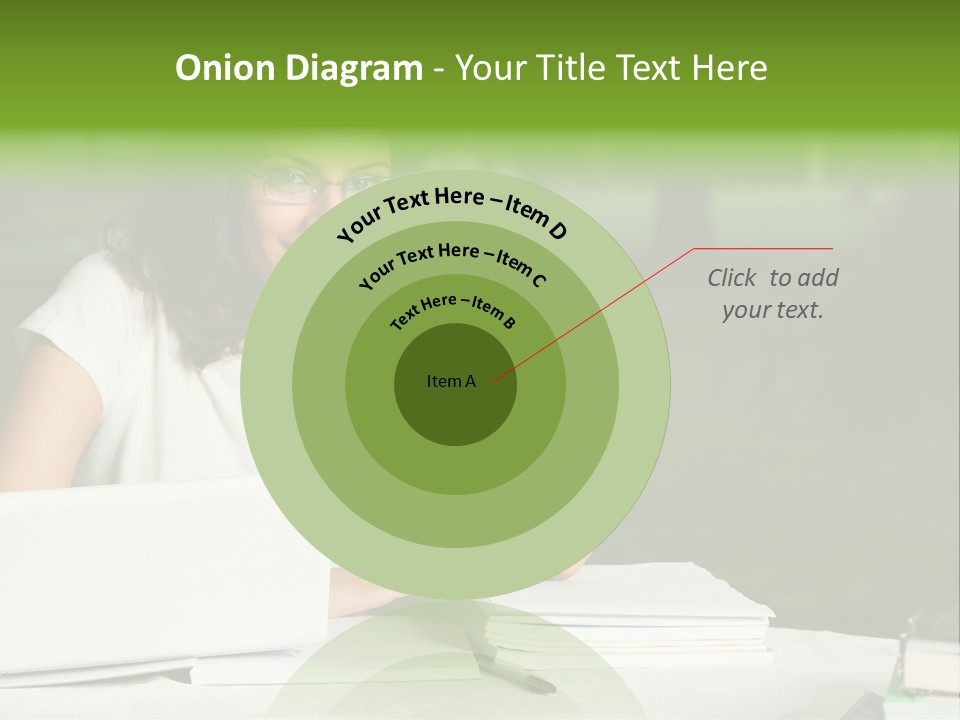 Computer Black Laptop PowerPoint Template