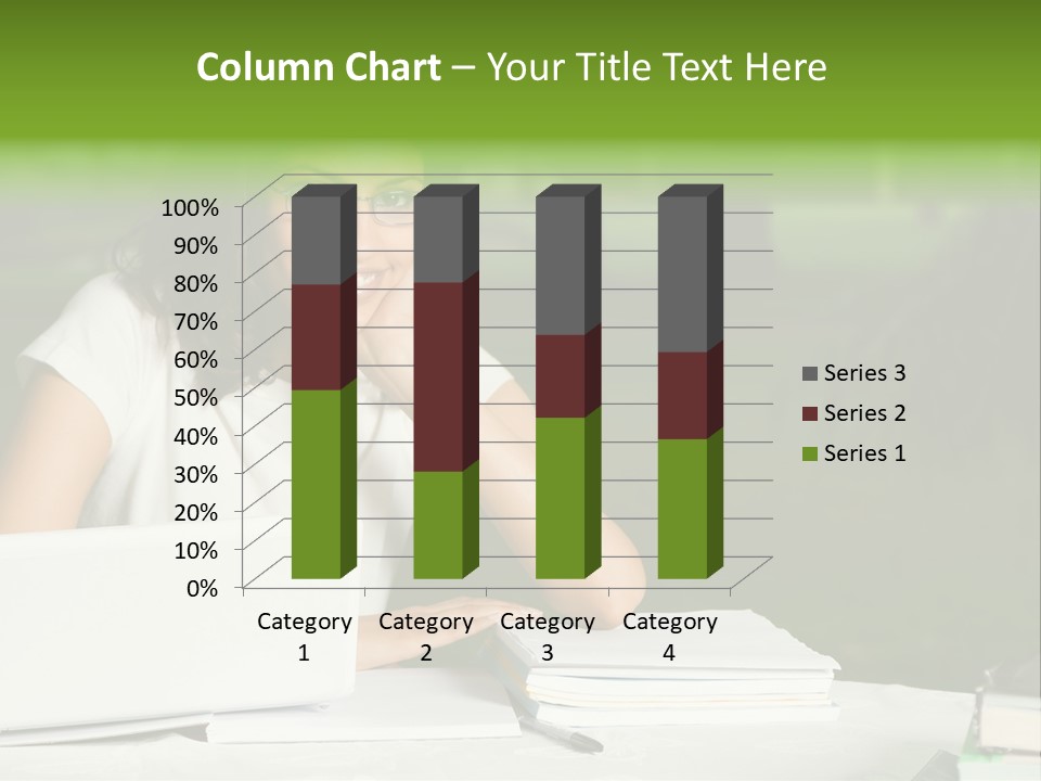 Computer Black Laptop PowerPoint Template