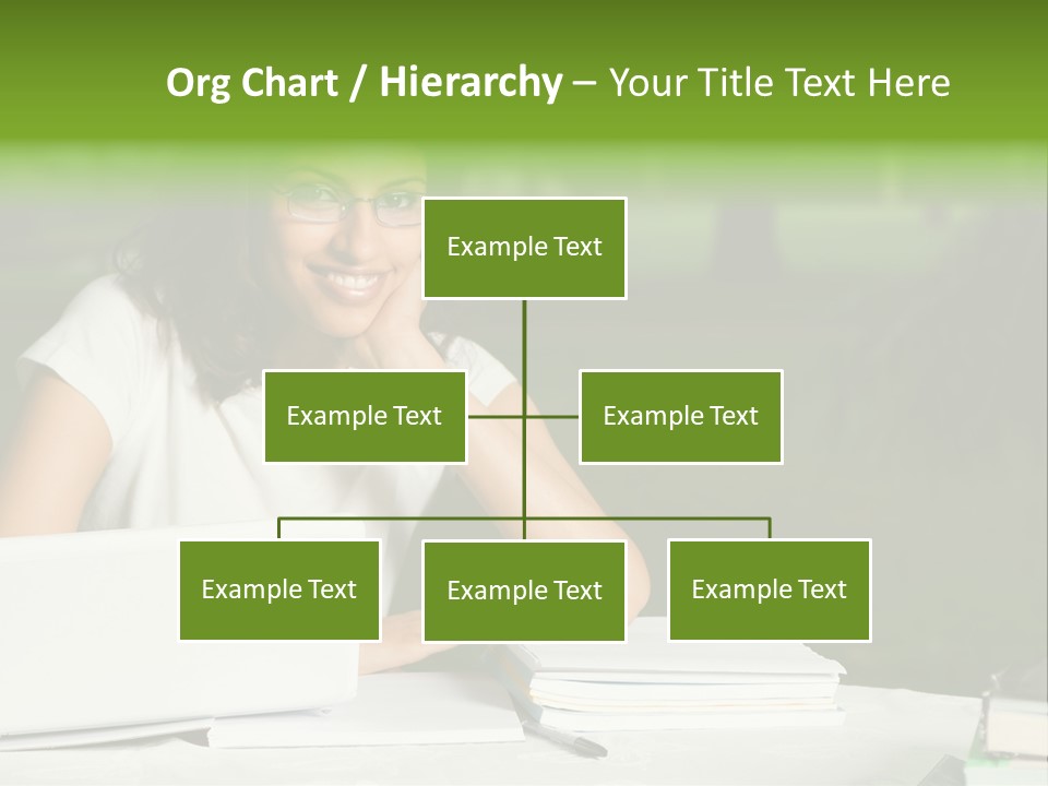 Computer Black Laptop PowerPoint Template