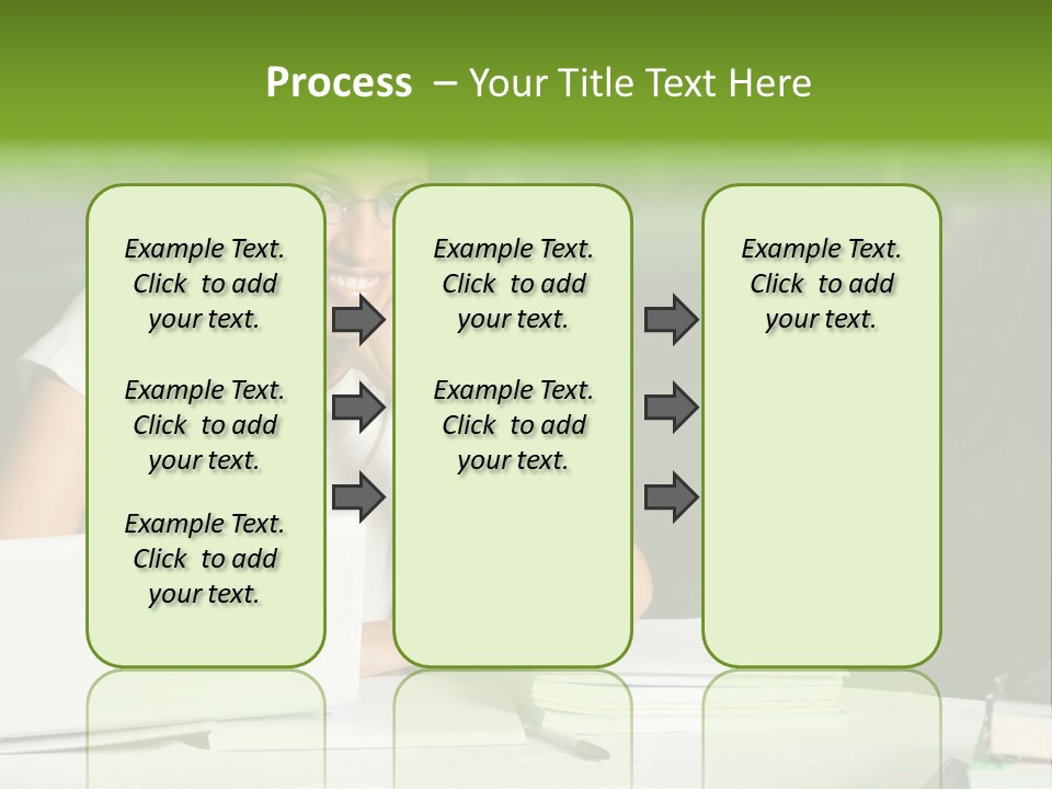 Computer Black Laptop PowerPoint Template