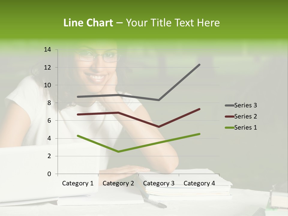 Computer Black Laptop PowerPoint Template