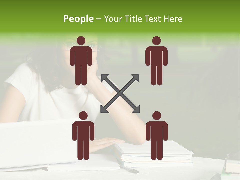 Computer Black Laptop PowerPoint Template