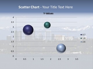 Downtown Bellevue Skyscrapers Seattle PowerPoint Template