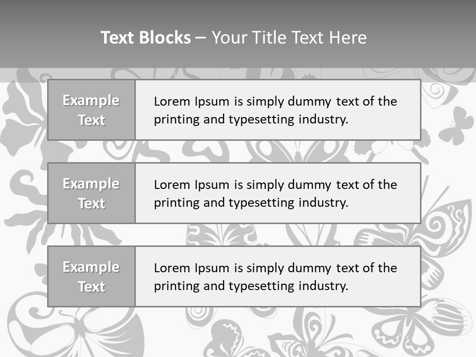 Creative Isolated Illustration PowerPoint Template