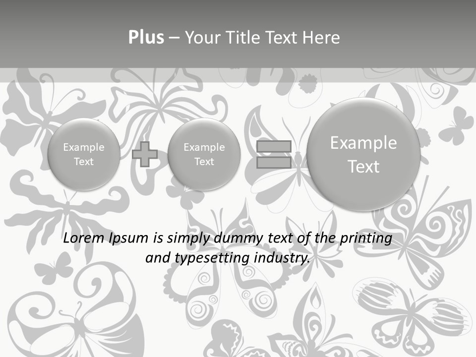 Creative Isolated Illustration PowerPoint Template