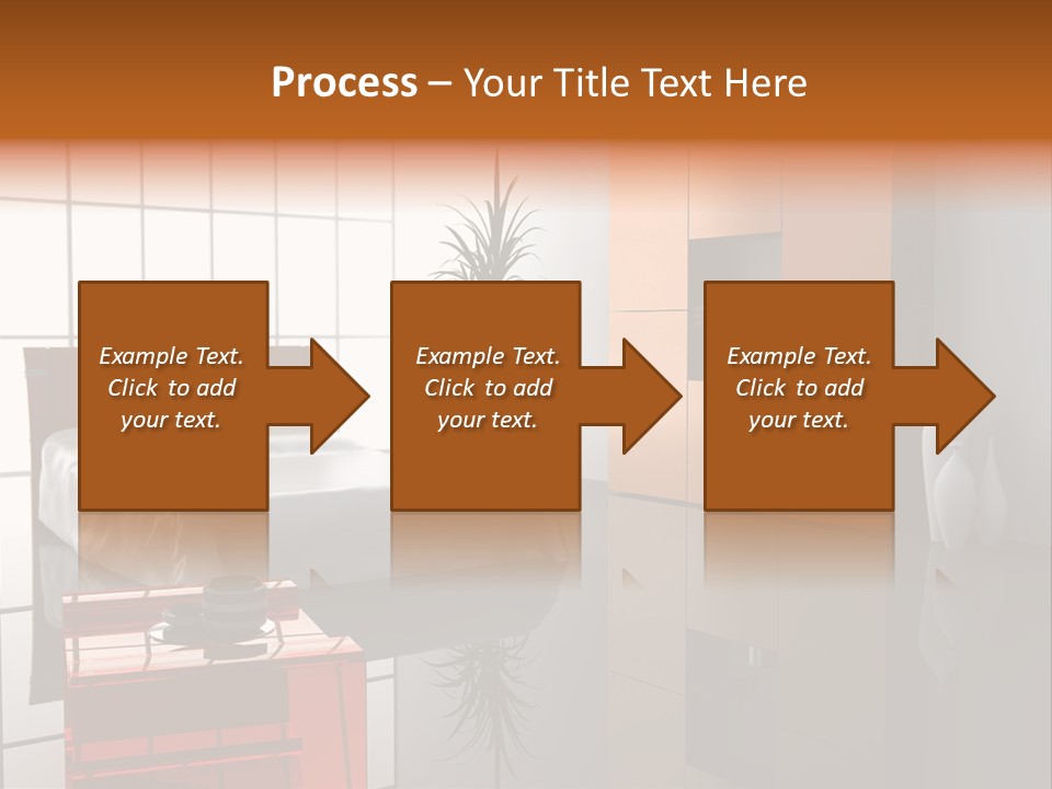 A Bedroom With A Bed And A Cabinet In It PowerPoint Template