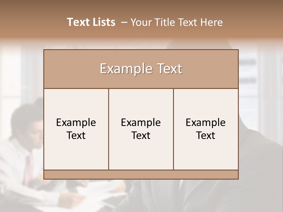 Color Domestic Samoyed PowerPoint Template