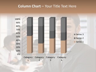 Color Domestic Samoyed PowerPoint Template