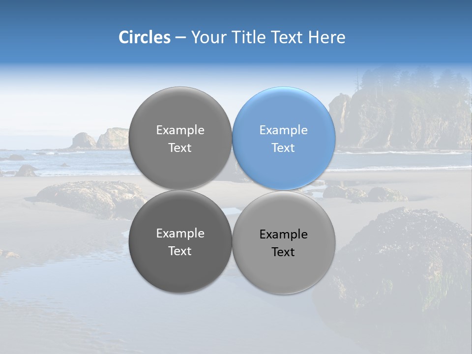 Shore Washington Travel PowerPoint Template