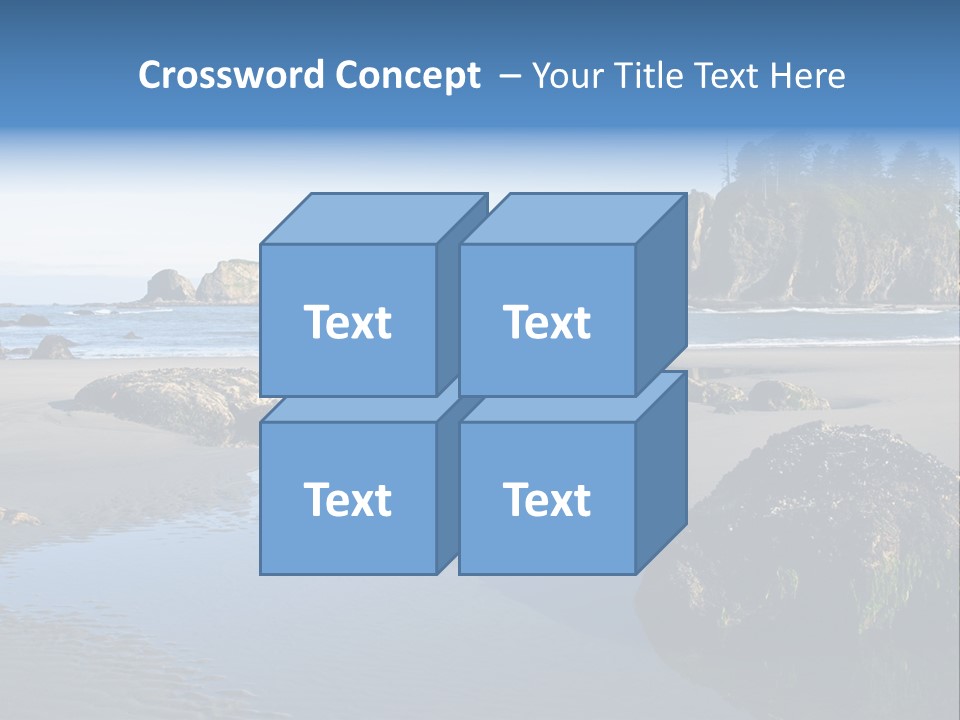 Shore Washington Travel PowerPoint Template