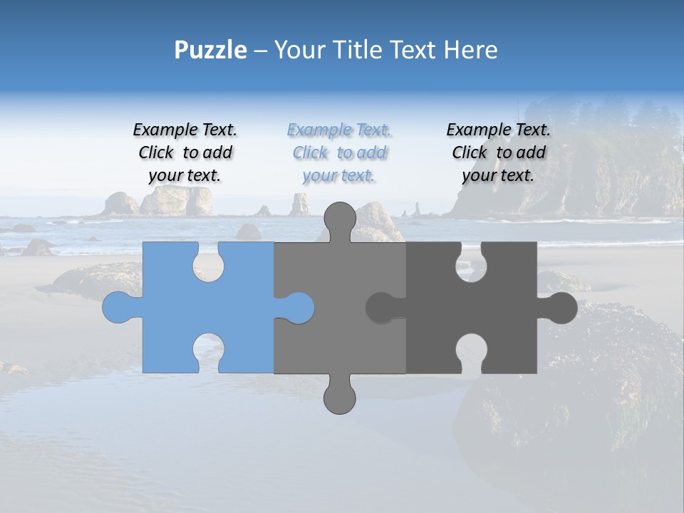 Shore Washington Travel PowerPoint Template