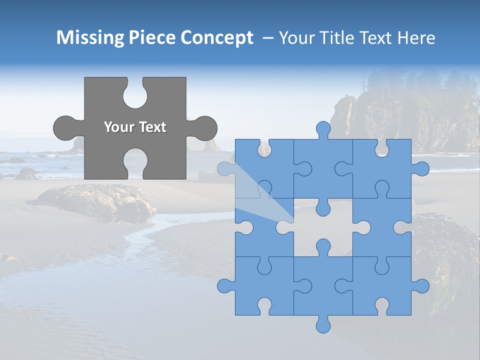 Shore Washington Travel PowerPoint Template