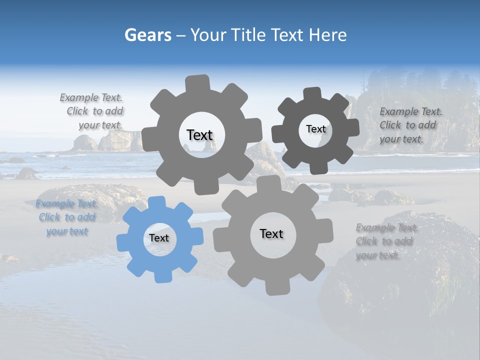 Shore Washington Travel PowerPoint Template