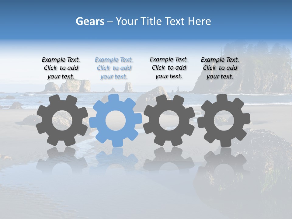 Shore Washington Travel PowerPoint Template