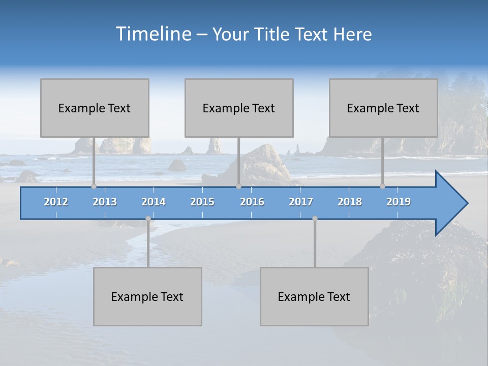 Shore Washington Travel PowerPoint Template