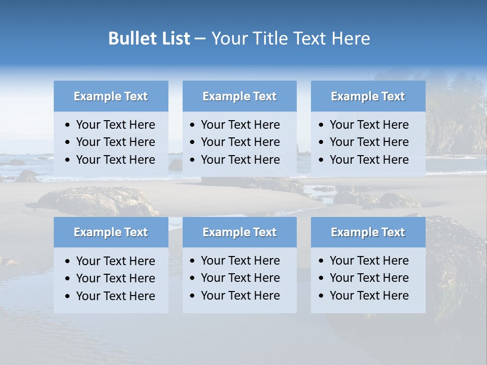 Shore Washington Travel PowerPoint Template