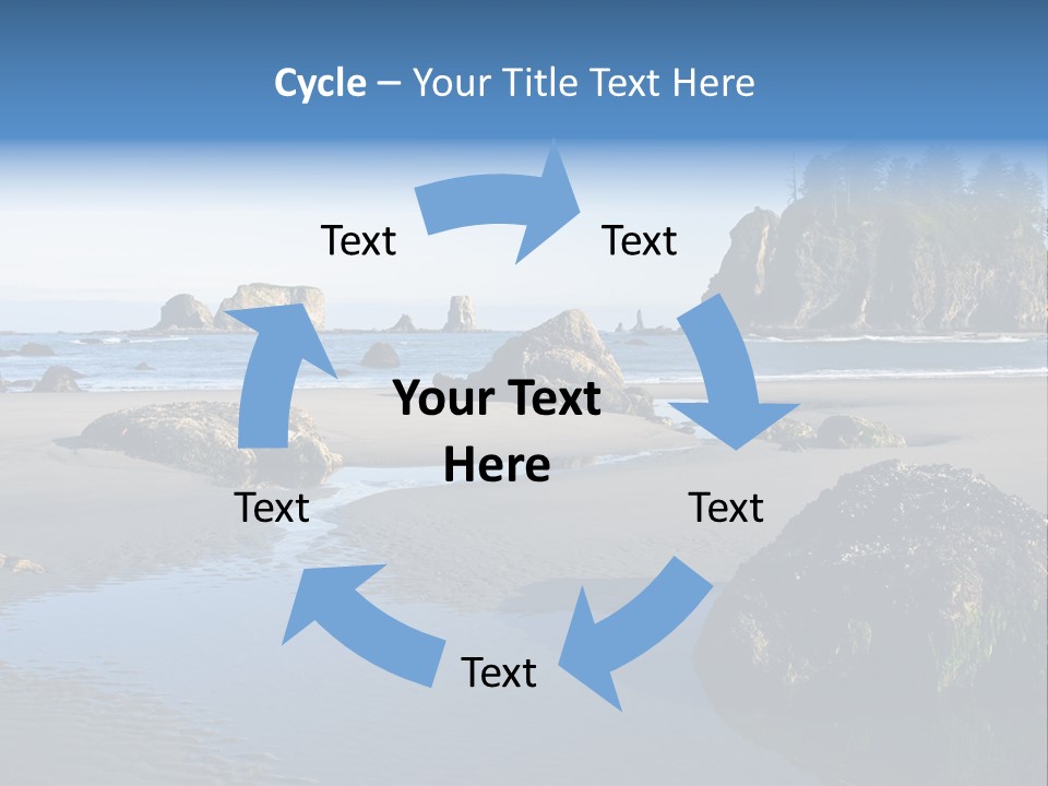 Shore Washington Travel PowerPoint Template