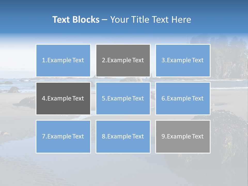 Shore Washington Travel PowerPoint Template