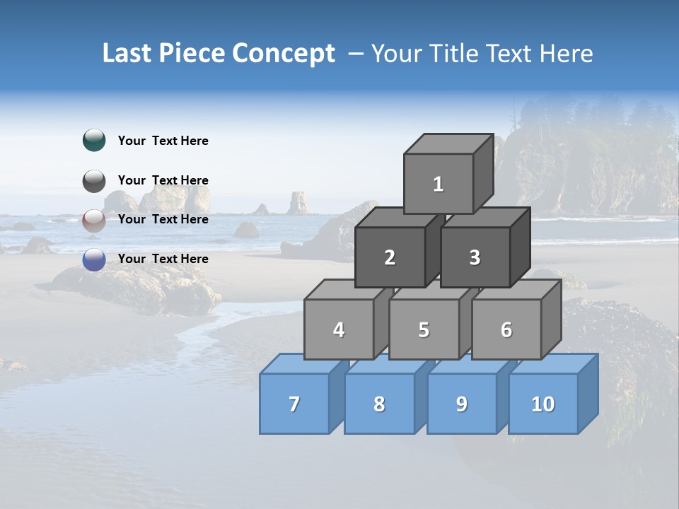 Shore Washington Travel PowerPoint Template