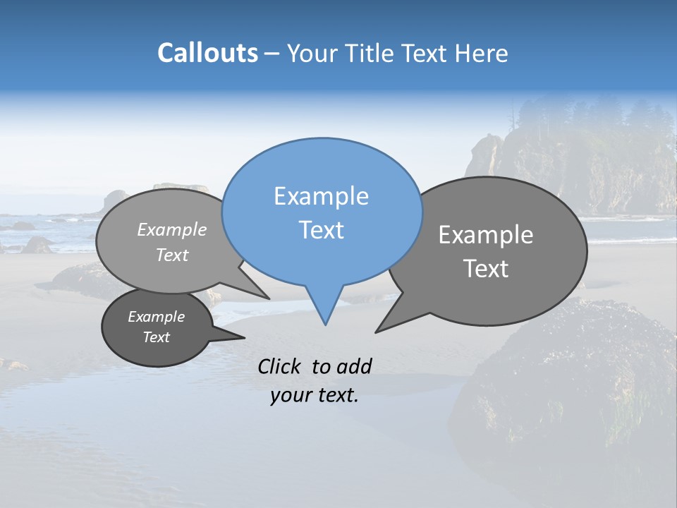 Shore Washington Travel PowerPoint Template