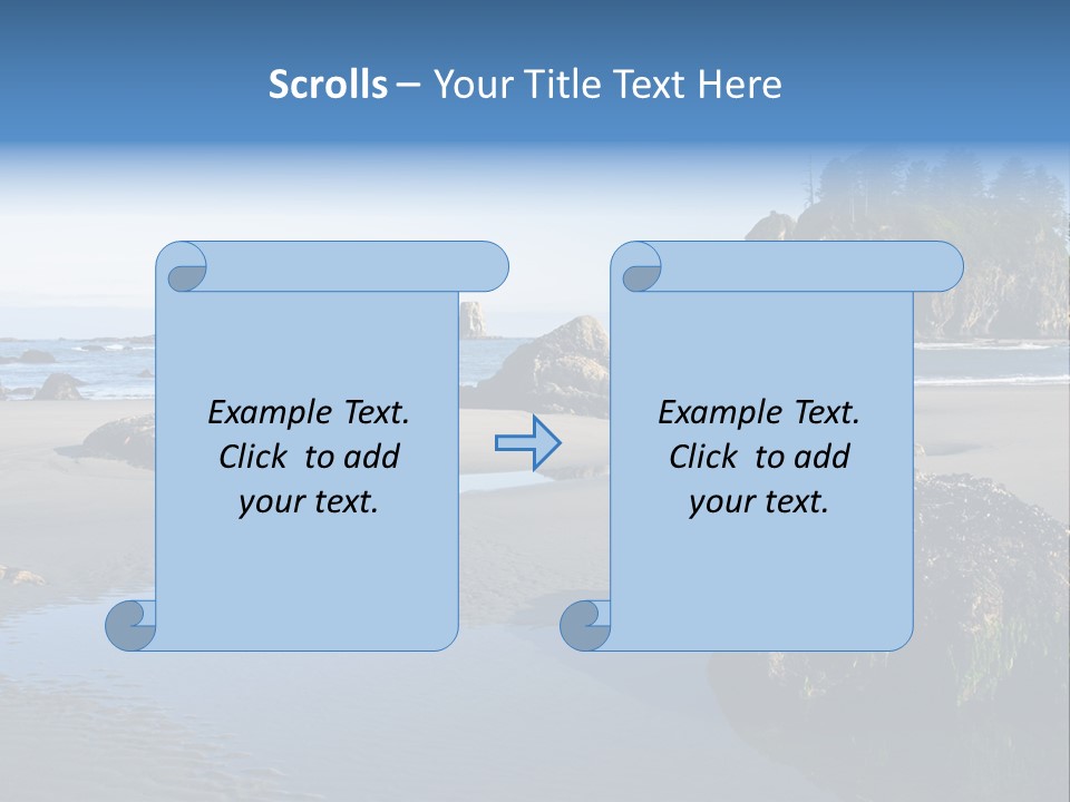 Shore Washington Travel PowerPoint Template