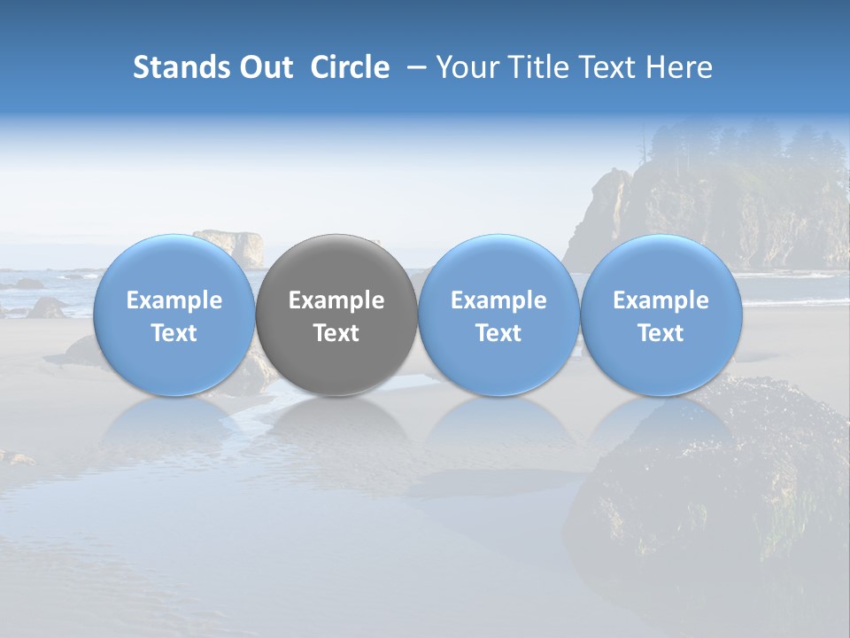 Shore Washington Travel PowerPoint Template