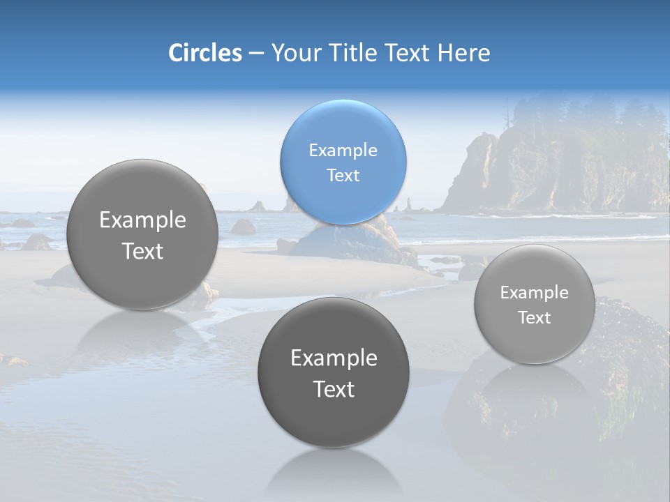 Shore Washington Travel PowerPoint Template