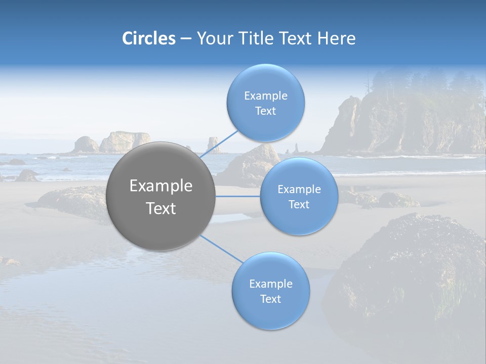 Shore Washington Travel PowerPoint Template