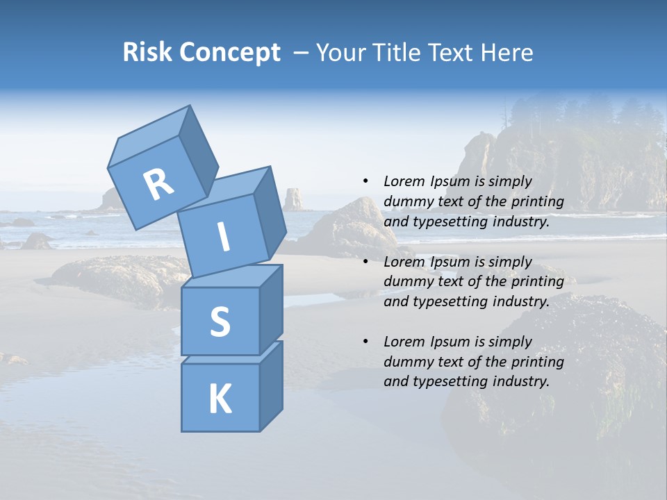 Shore Washington Travel PowerPoint Template