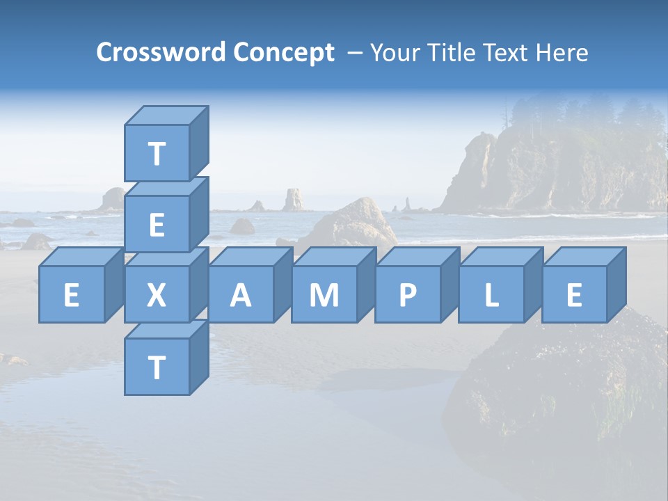 Shore Washington Travel PowerPoint Template