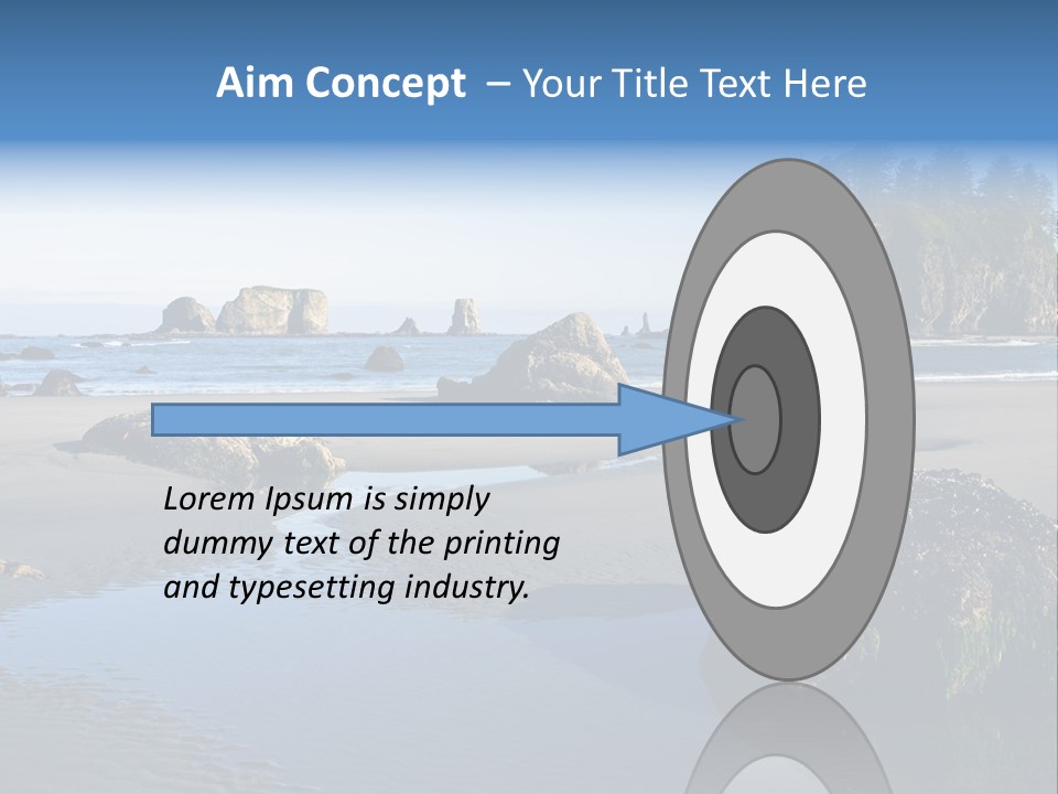 Shore Washington Travel PowerPoint Template