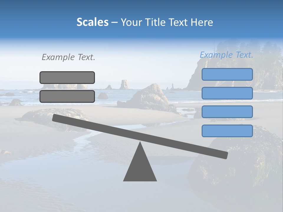 Shore Washington Travel PowerPoint Template