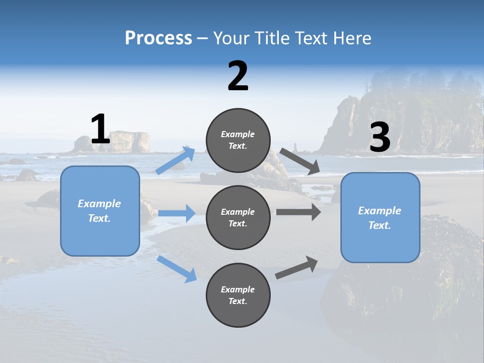 Shore Washington Travel PowerPoint Template
