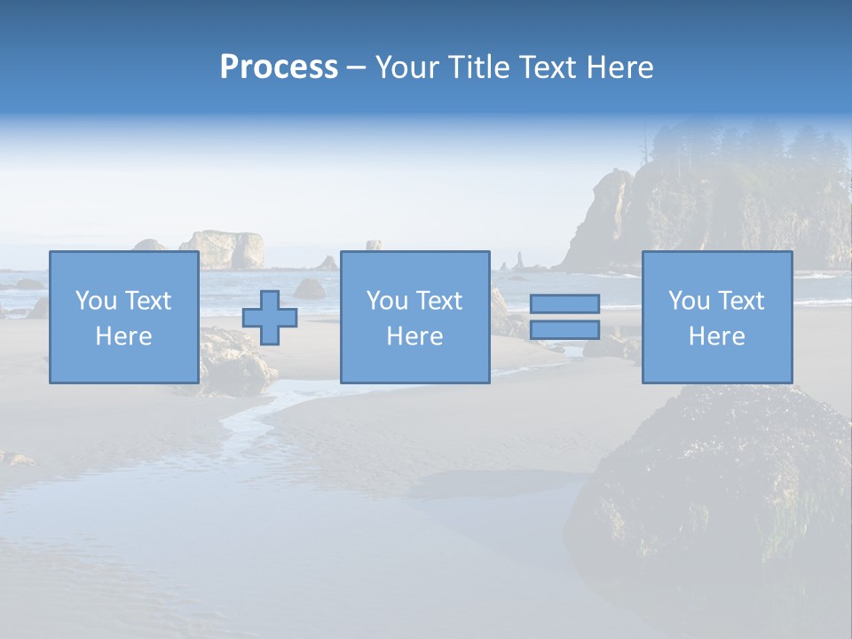 Shore Washington Travel PowerPoint Template