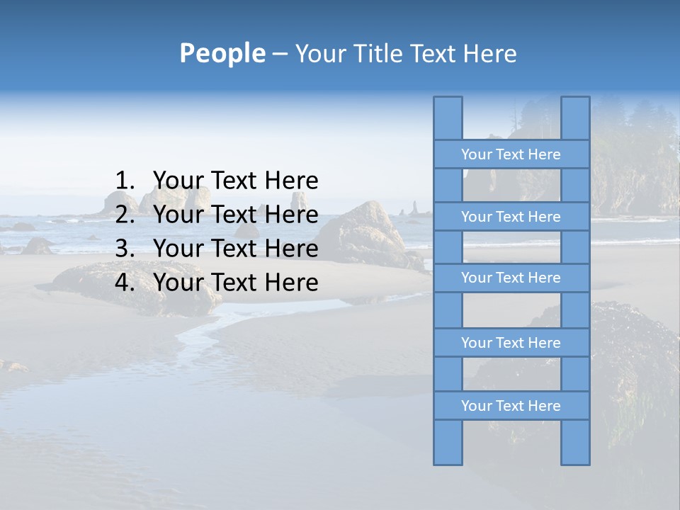 Shore Washington Travel PowerPoint Template