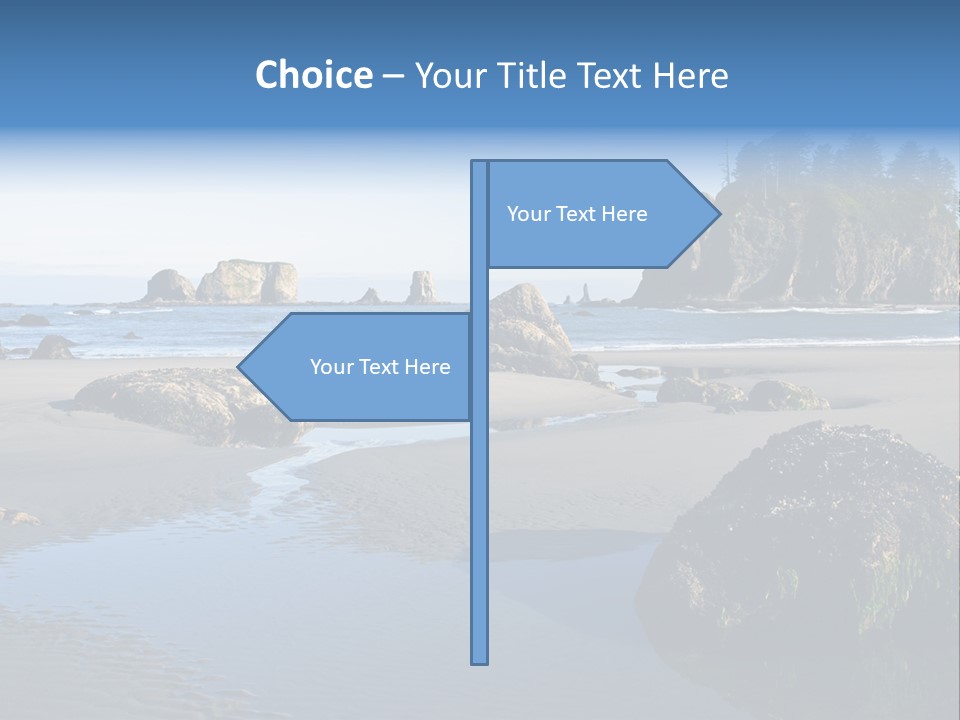 Shore Washington Travel PowerPoint Template