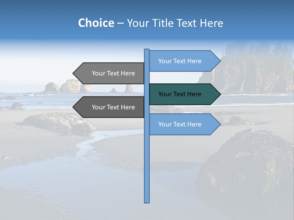 Shore Washington Travel PowerPoint Template