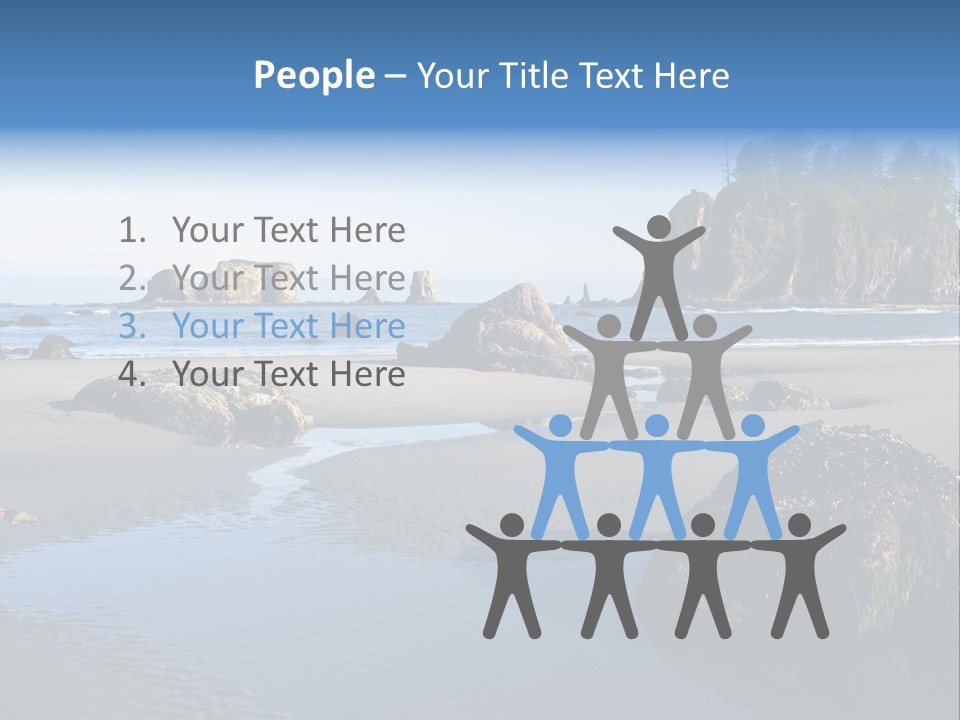 Shore Washington Travel PowerPoint Template